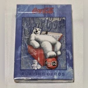 Coca-Cola Blue and Red Playing Cards